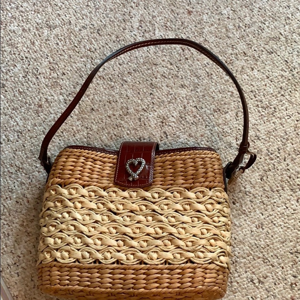 Brighton straw,summer, shoulder purse